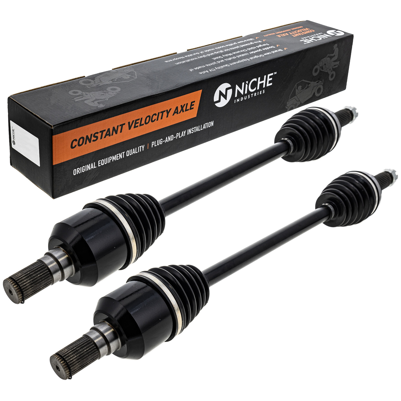 NICHE Rear CV Axle Drive Shaft for Yamaha Wolverine RMAX4 1000 B4J-F531H-02 2 Pk