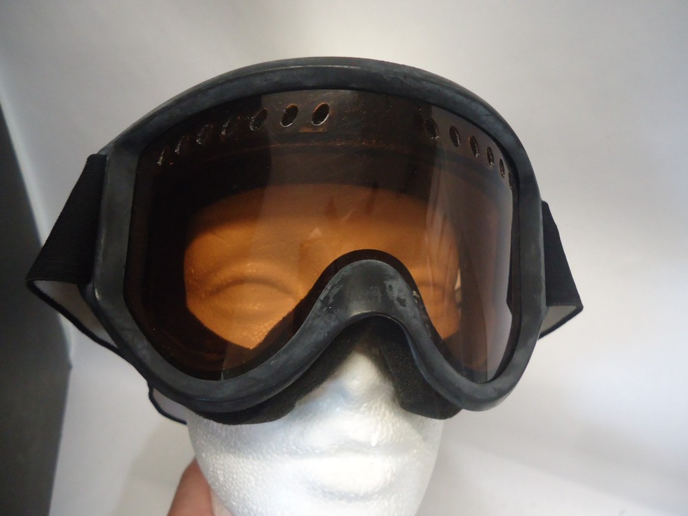 Smith Optics Ski Goggles Adjustable Ventilated Black Frame  Motorcycle