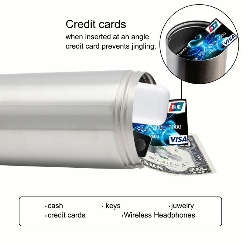 Diversion Water Bottle Hidden Safe Tumbler Compartment Container Box Stash Can