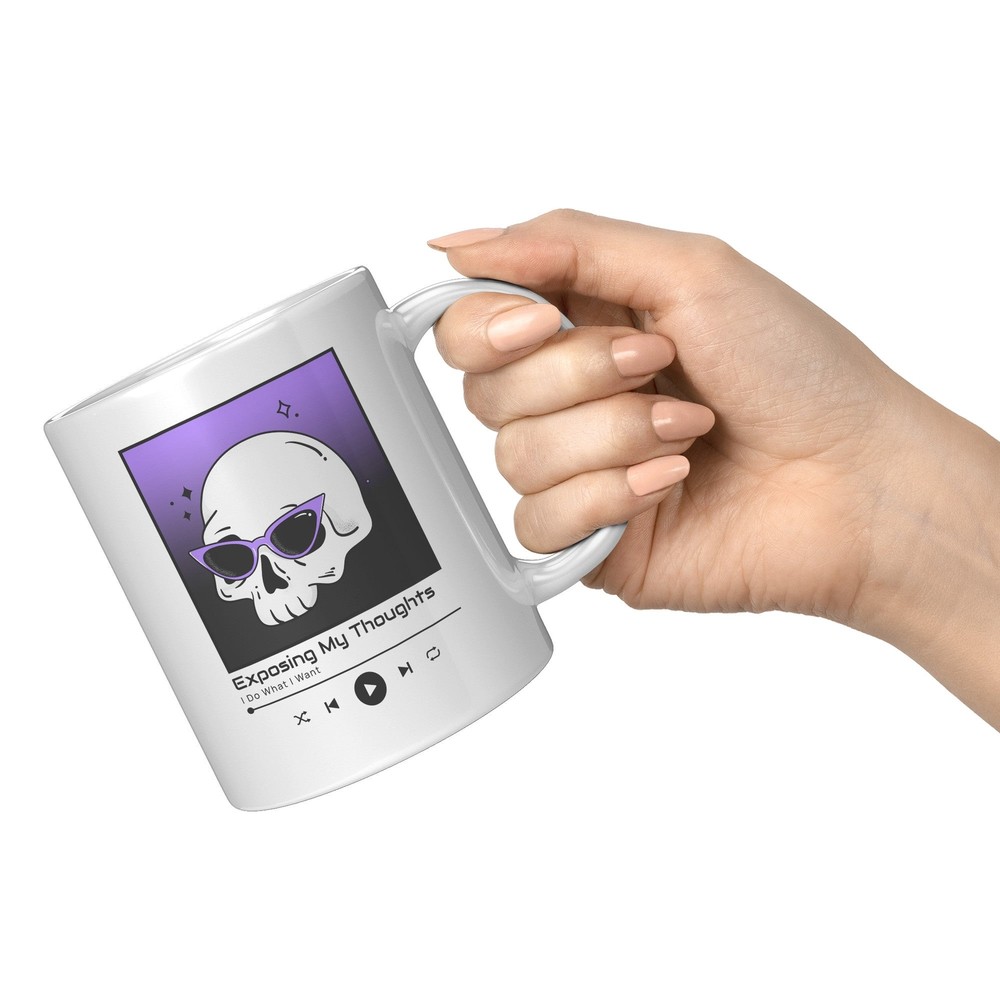 Exposing Thoughts White Mug