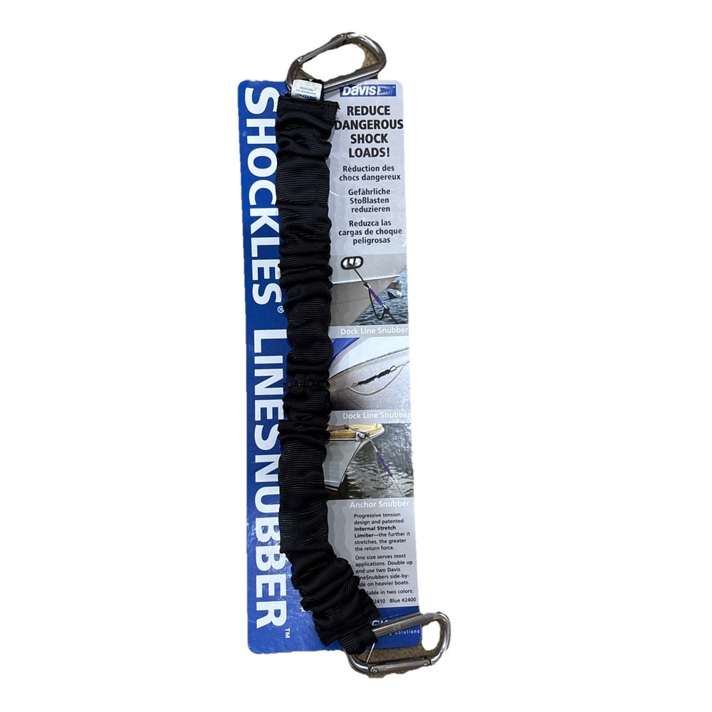 Davis Shockles LineSnubber - Black  2410