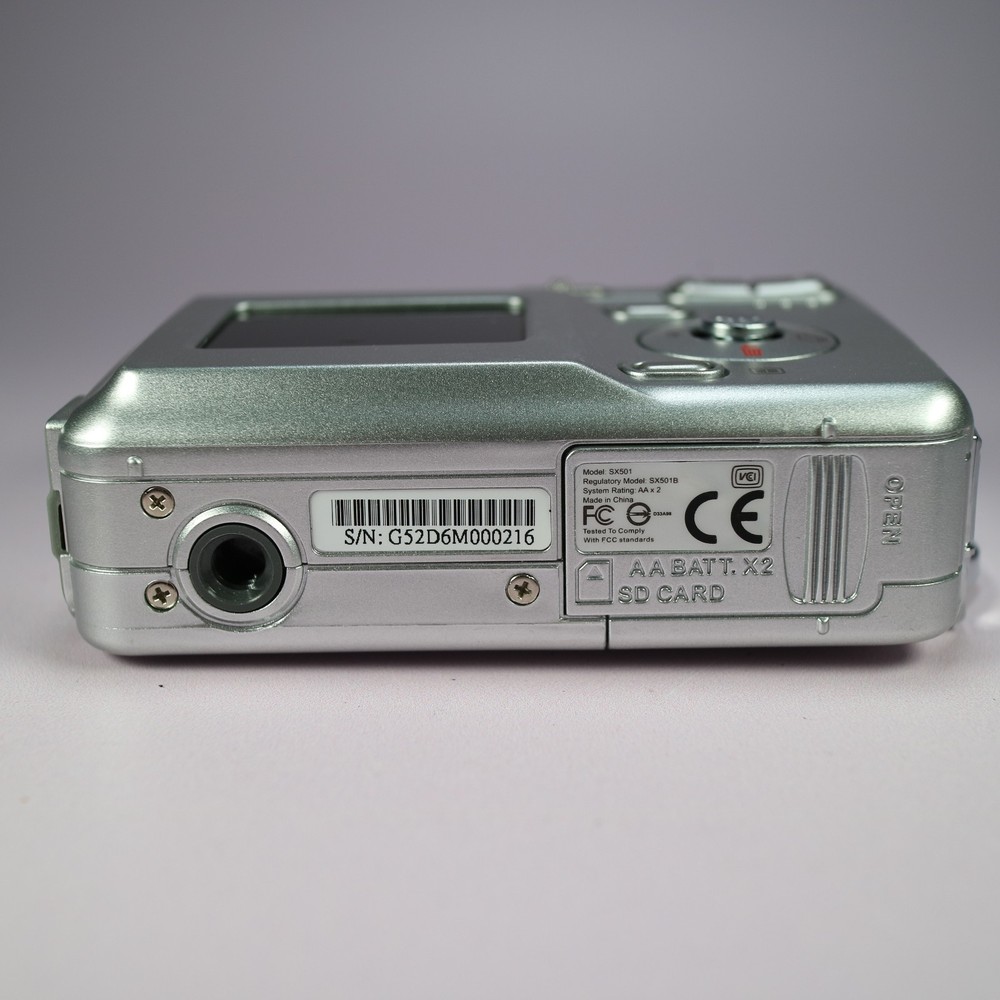 MegaPix V12 Digital Camera 12.0MP Silver Tested
