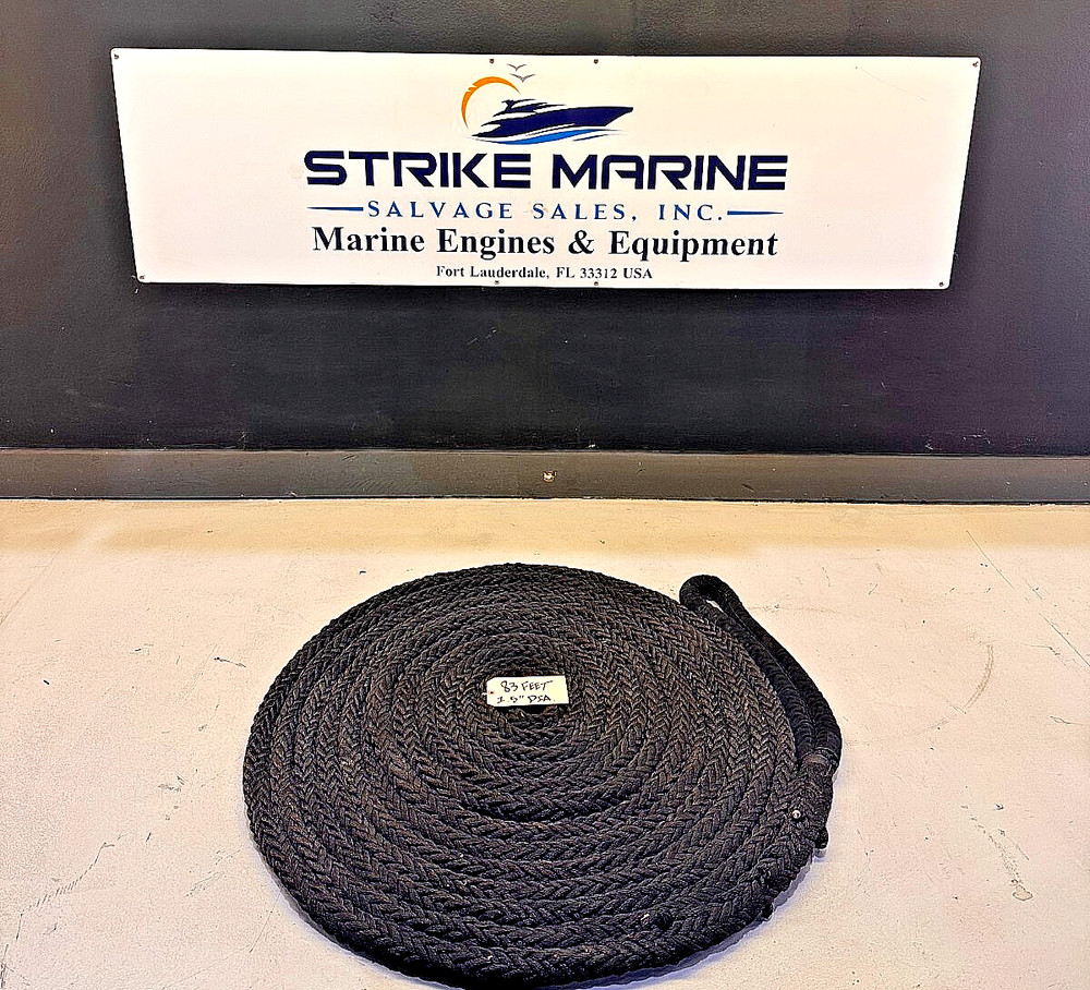 Nylon Double-Braided Dock Line 83' x 1½"
