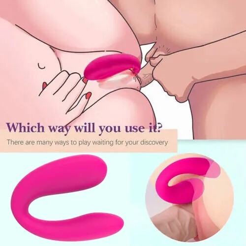 Vibrator Bullet G-Spot Dildo Anal Plug Clit Massager Powerful Sex Toy for Couple
