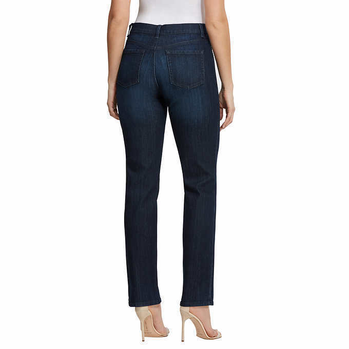 Gloria Vanderbilt Ladies' Amanda Denim Jeans – DARK BLUE PORTLAND (Select Size)