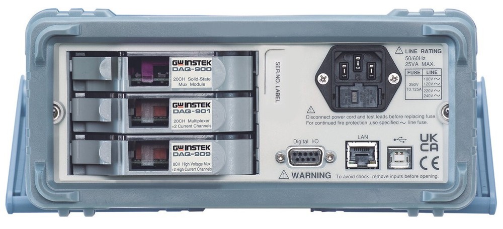 GW Instek DAQ-900 20-Channel Universal Multiplexer (Solid State Relay) DAQ