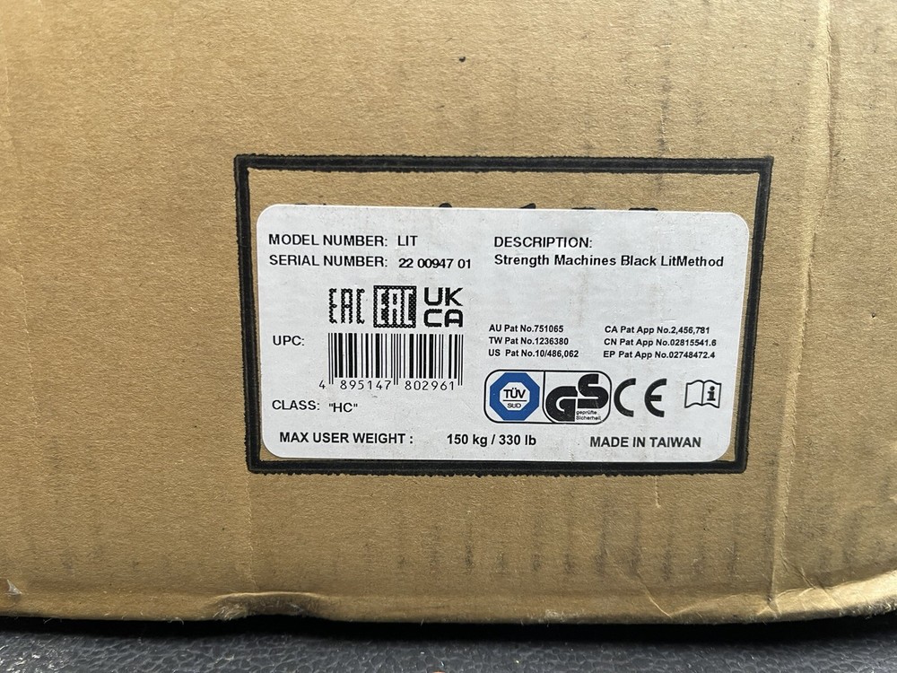 NEW LIT METHOD WATER ROWER STRENGTH MACHINE, MISSING PARTS DAMAGED