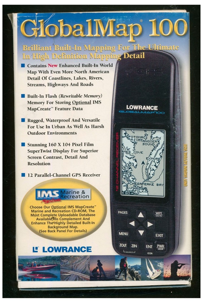 Lowrance Globalmap 100 Handheld GPS