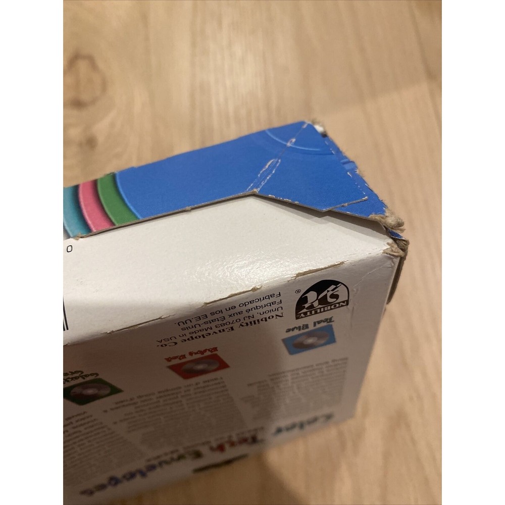 Color Tech Envelopes 50 CD/DVD Window Envelopes Bright White NIP