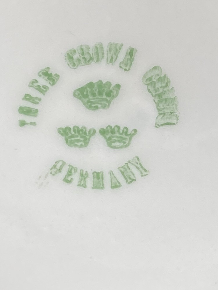 Three crowns Germany 3-1/2 inch tall pitcher