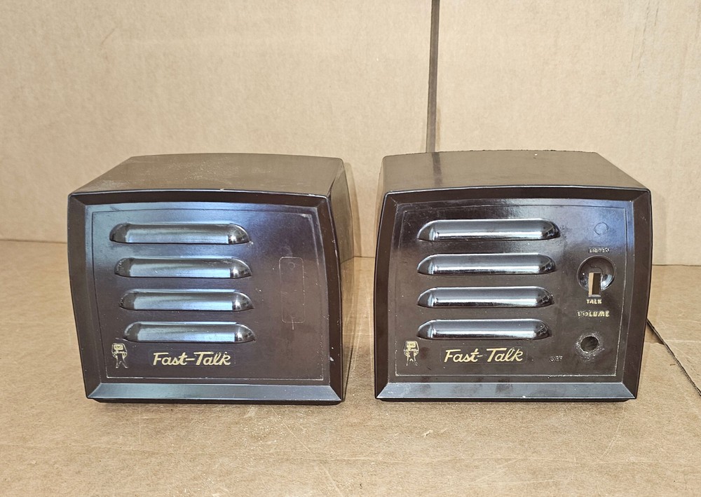 Empty Bakelite Cases for DIY Project -  6 x 4 x 5" each