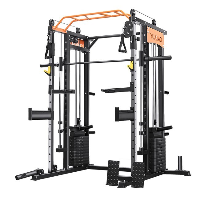Multi function smith machine cable pully machine