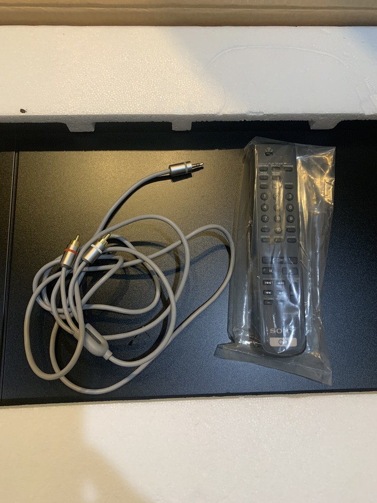 Sony CDP-CE415 Storage CD Control 5 Disc Changer Player W/remote & Cords In Box