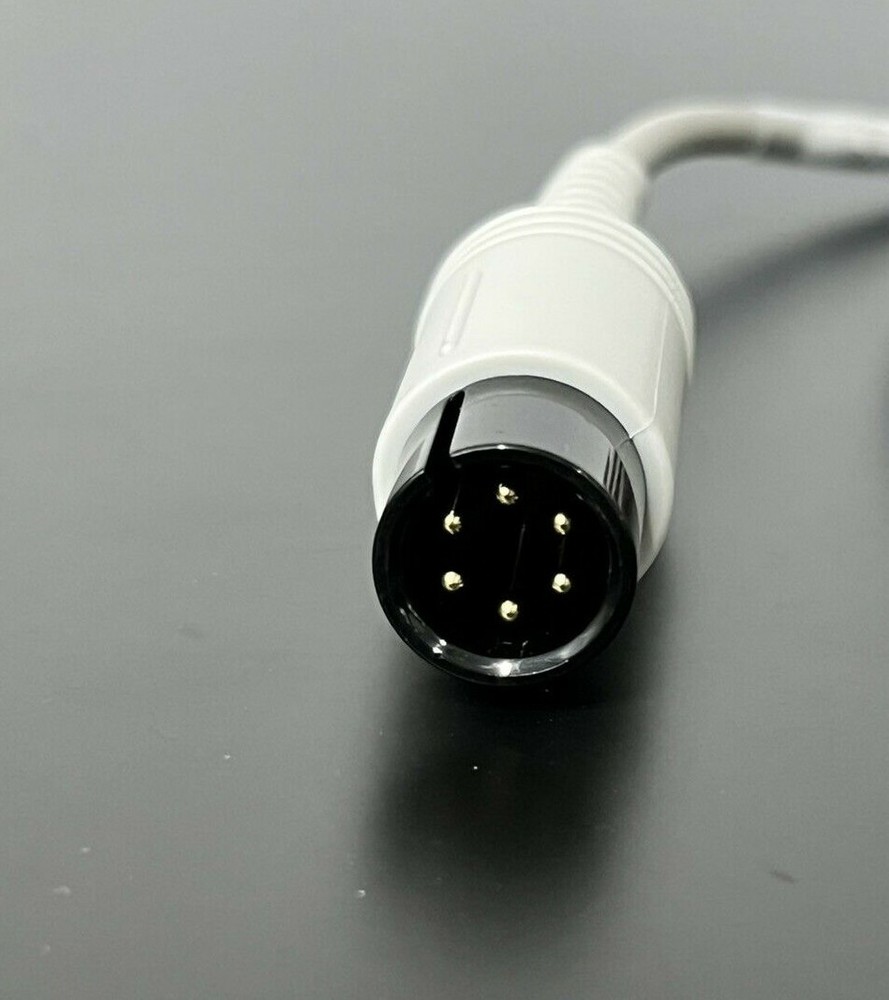 Mindray DPM4 ECG Cable 6 Pin 3 Leads Snap AHA - Same Day Shipping
