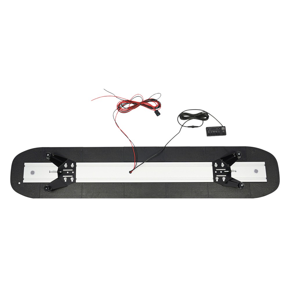 55" Amber 104 LED Strobe Light Bar Rooftop Emergency Warning Lamp Panel US