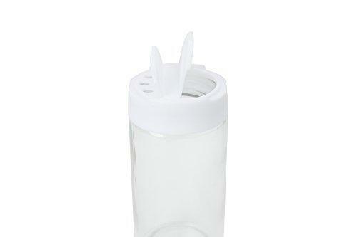 Fox Run Spice Storage Jar, 6-Ounce, Clear