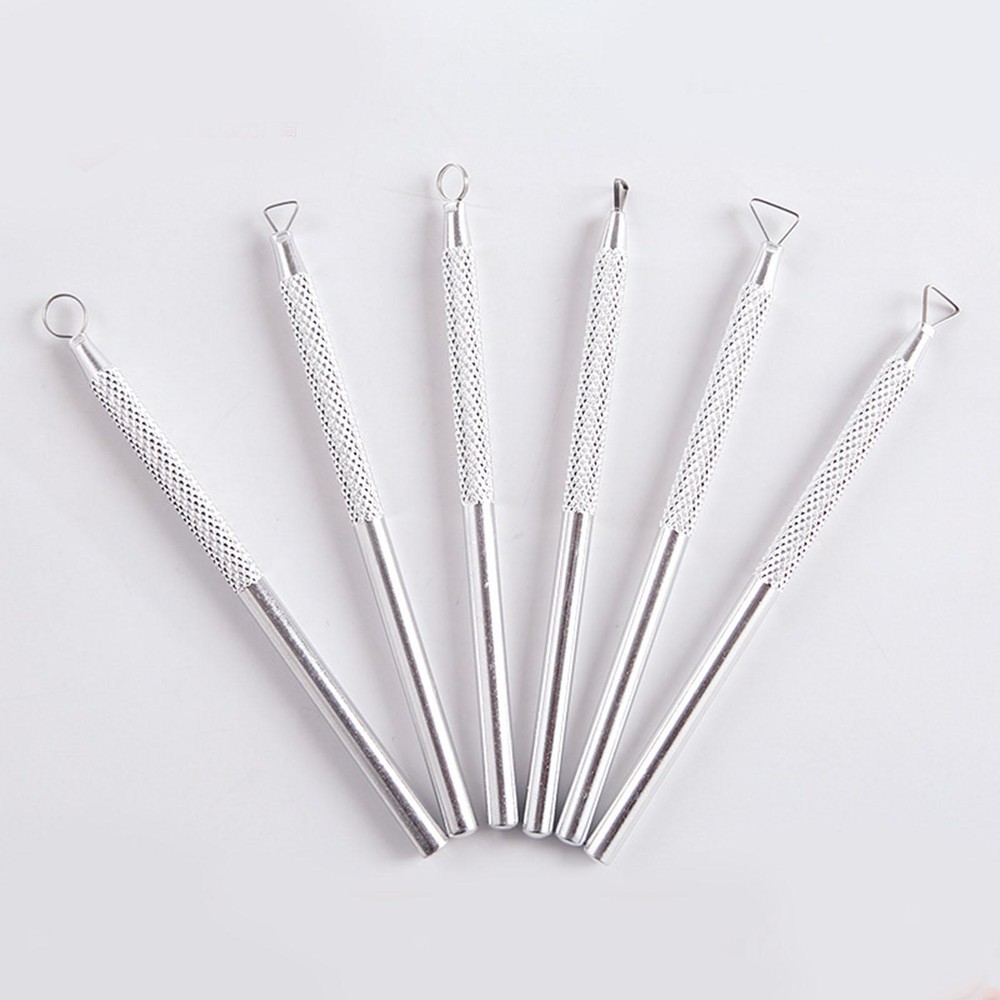 6Pcs Pottery Clay Sculpting Tools Beginners Clay Modelling Tools for Shaping