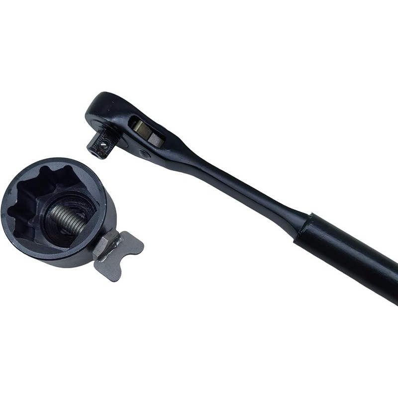 Adjustable Ratcheting Hydrant Wrench Fire Hydrant Valves Square Pentagon Nuts US