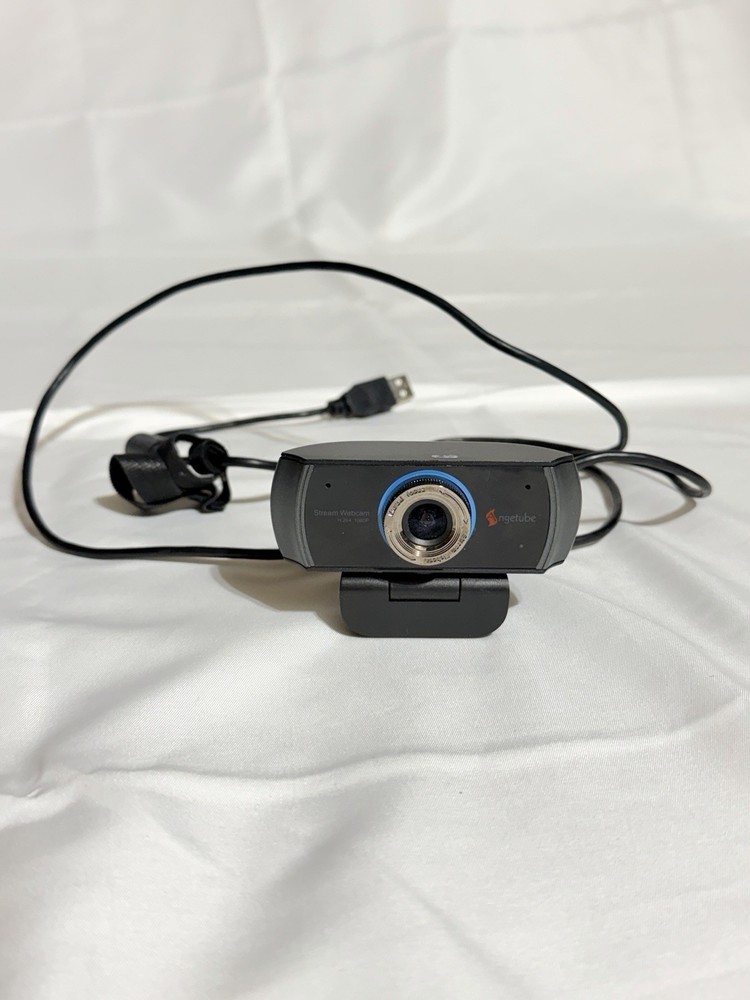 Angetube 920 1080P USB Powered Stream Webcam With Manual Focus Tested Working