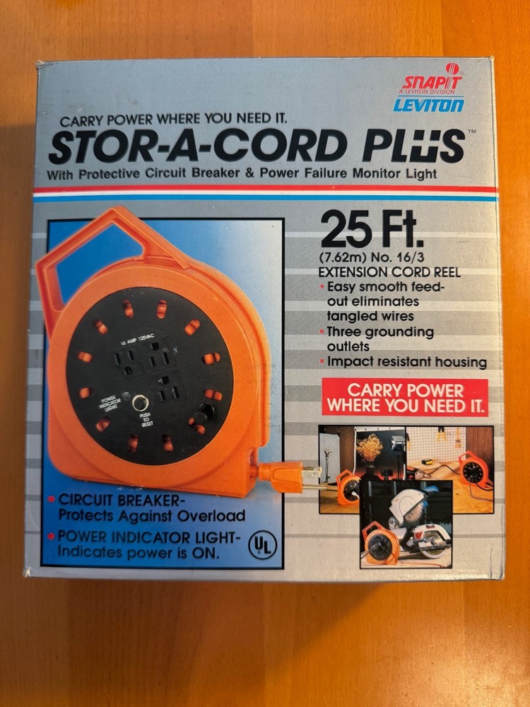 STOR-A-CORD PLUS by SnapIt by Leviton