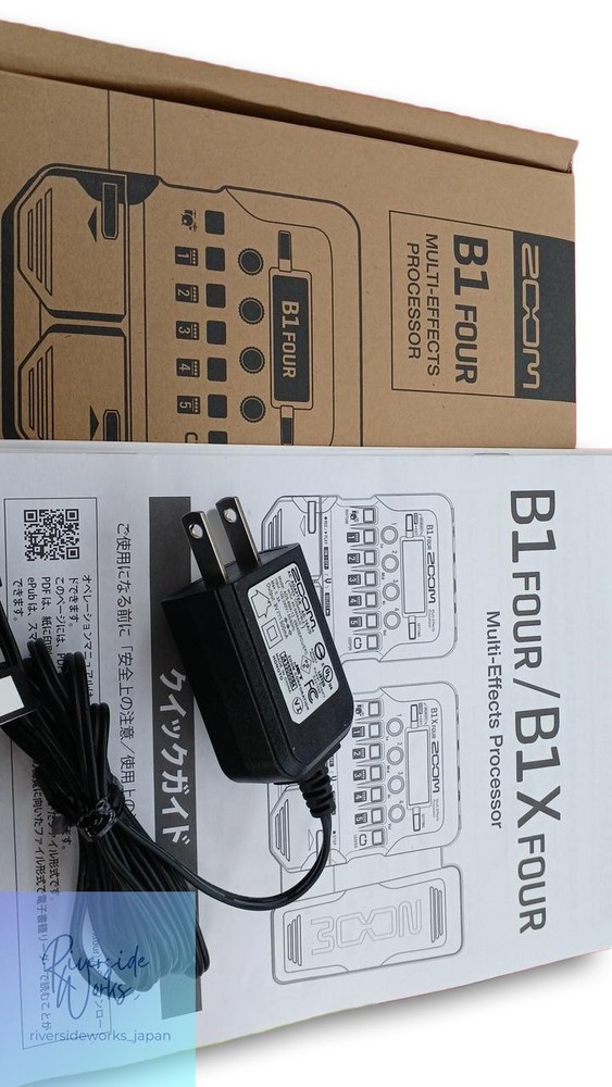 ZOOM B1 FOUR Bass Multi-Effects Processor Pedal JP