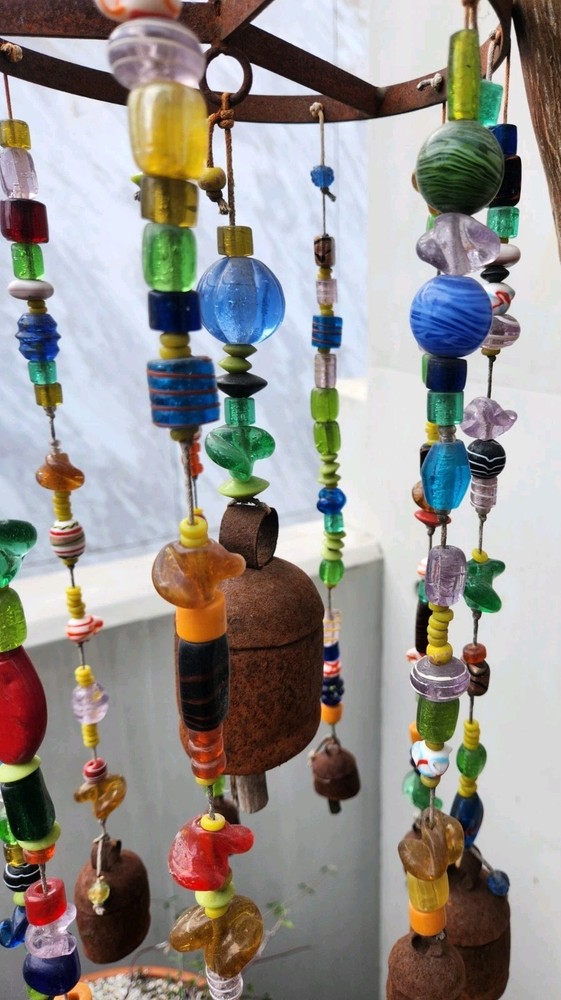 Indian Bead & Bell Wind Chime