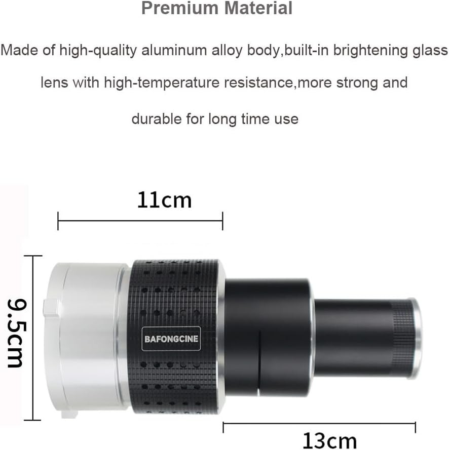 Optical Bowens Mount Projector Attachment Spotlight Conical Snoot...