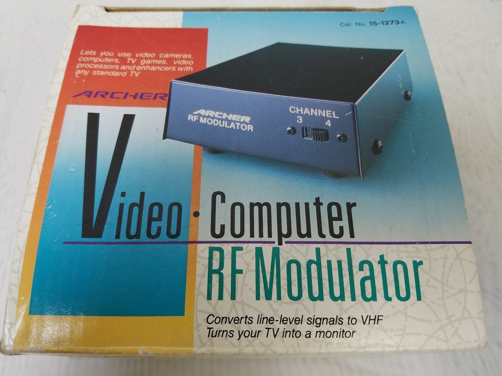 Radio Shack Archer 15-1273A Video/Computer RF Modulator