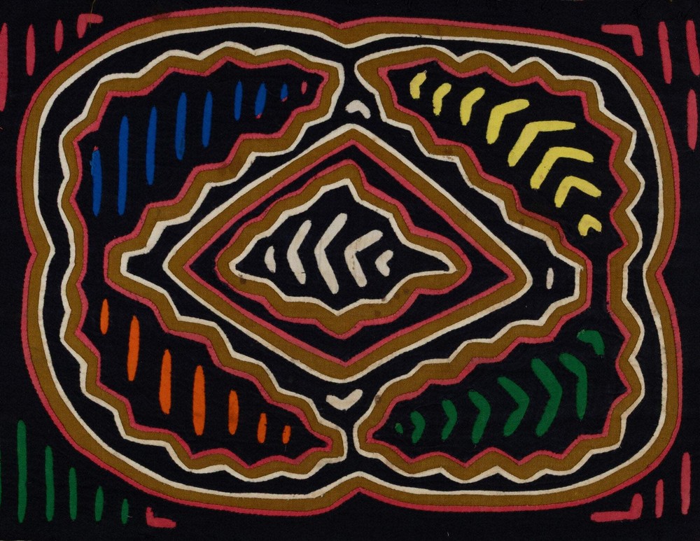 Traditional Multi-Color Classic Design Mola