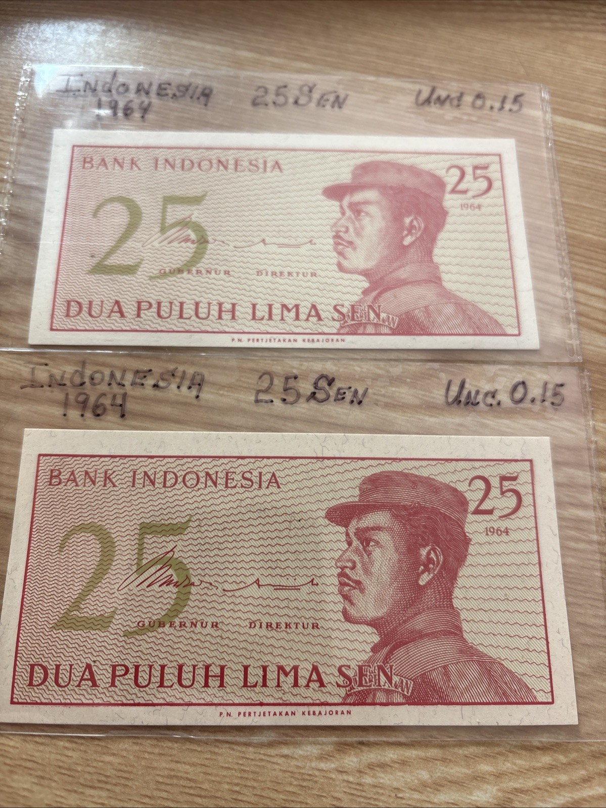 Large Lot Of Indonesia Banknotes