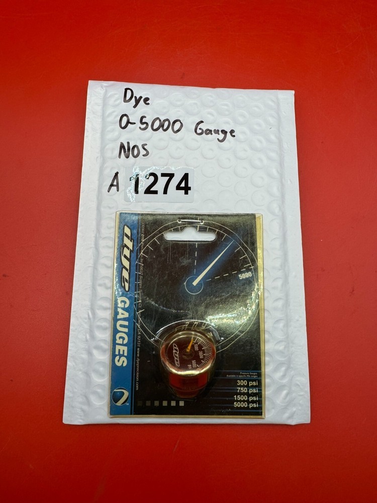 Dye 0-5000 Gauge NOS