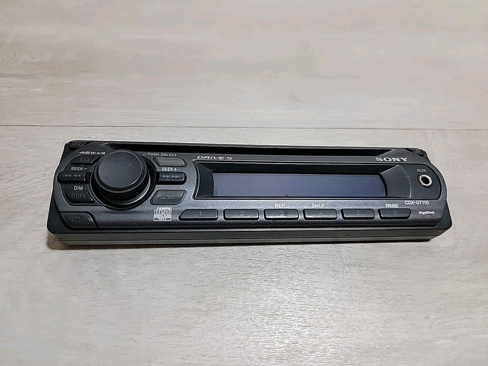 Sony CDX-GT110 Replacement Faceplate