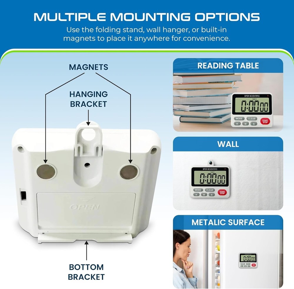 Durable 24-Hour Digital Timer with Easy-to-Read Display for Versatile Use