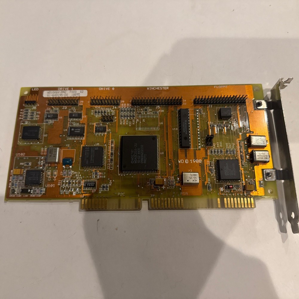 Western Digital Multi Controller WD42C22A-JU WINCHESTER 1988 CONTROLLER CARD