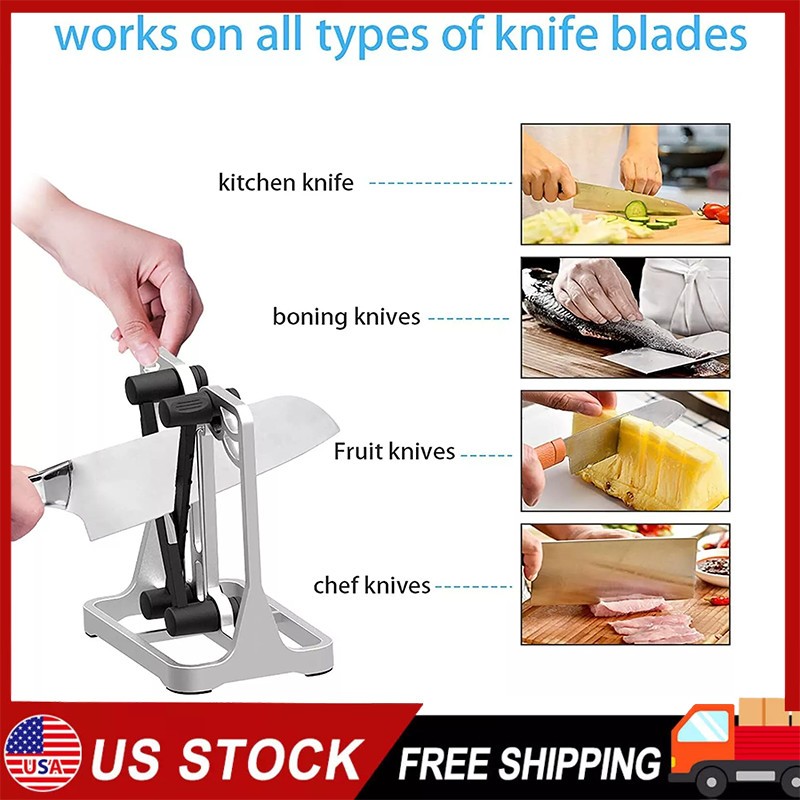 Knife Sharpener As Seen On TV Tungsten Carbide Kitchen Sharpening Tool Sharp NEW