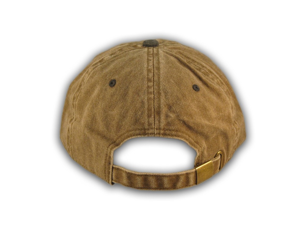 Brown and Black Redondo Beach Washed Baseball Cap