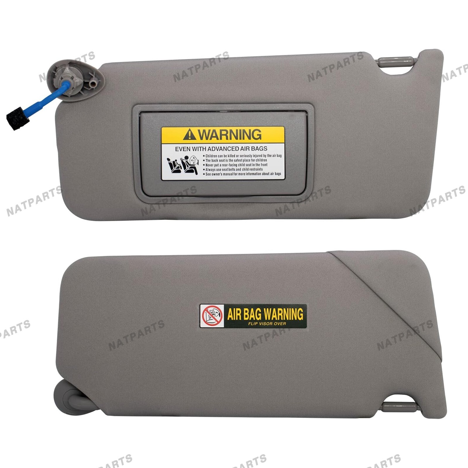 Left Driver Sun Visor W/ Light Fits for 08-17Honda Accord 83280-TA5-A51ZA