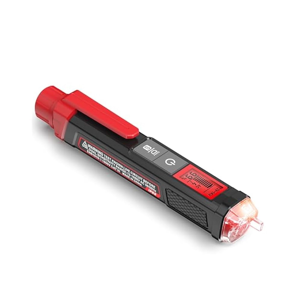 Sensitive Voltage Tester with LCD, Dual Range