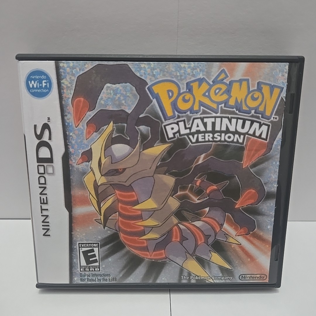 Replacement Case For Pokemon Platinum Version Nintendo DS