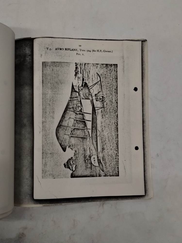 Avro Biplane Type 504 Rigging Notes-Copy