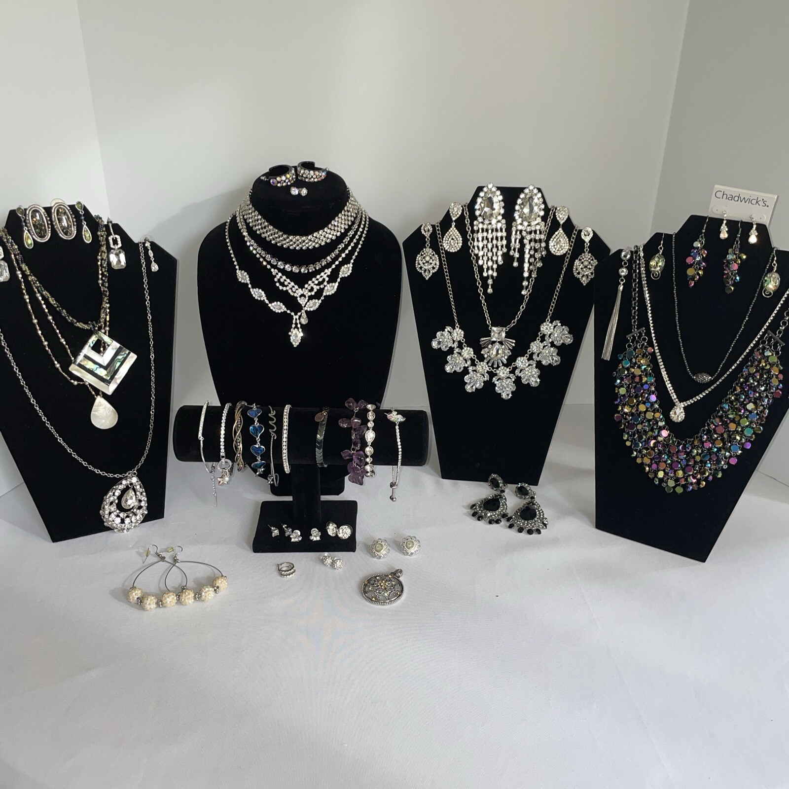 Mystery Vintage- Now 1/2 Pound All Wearable Jewelry Lot Some Signed, A Few 925