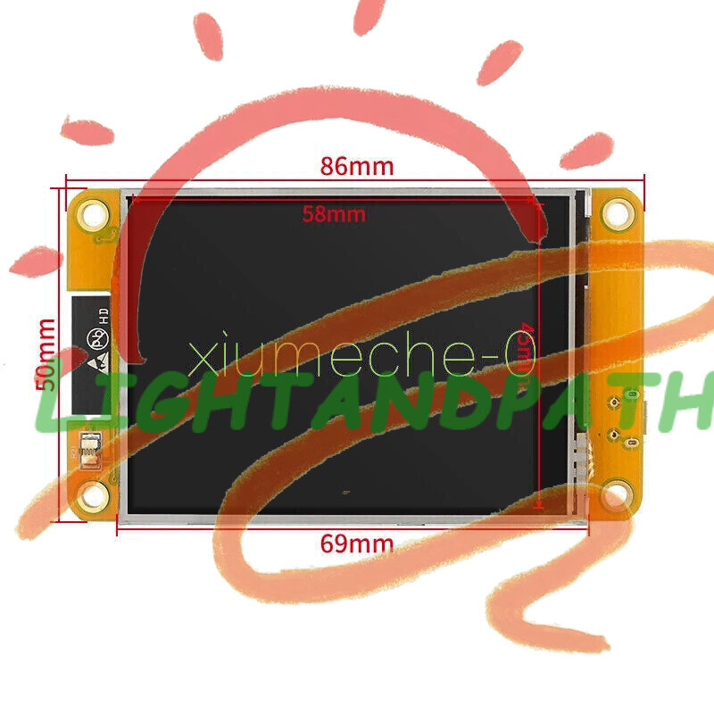 ESP32 WiFi Bluetooth Development Board 2.8in LCD TFT Touch Screen Module 240*320