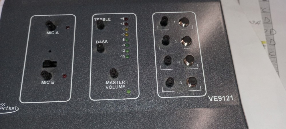 Classroom Audio Management System, Shelf Mount, VE9121