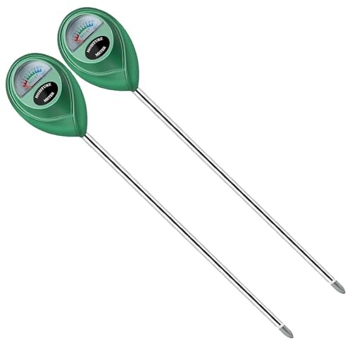 Soil Moisture Meter, 2 Pack Long Probe Soil Moisture Green-Longprobe-2Pack