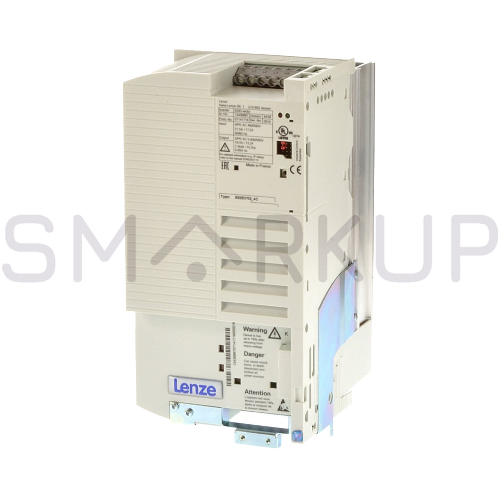 Used & Tested LENZE E82EV113＿4C Vector Frequency Inverter