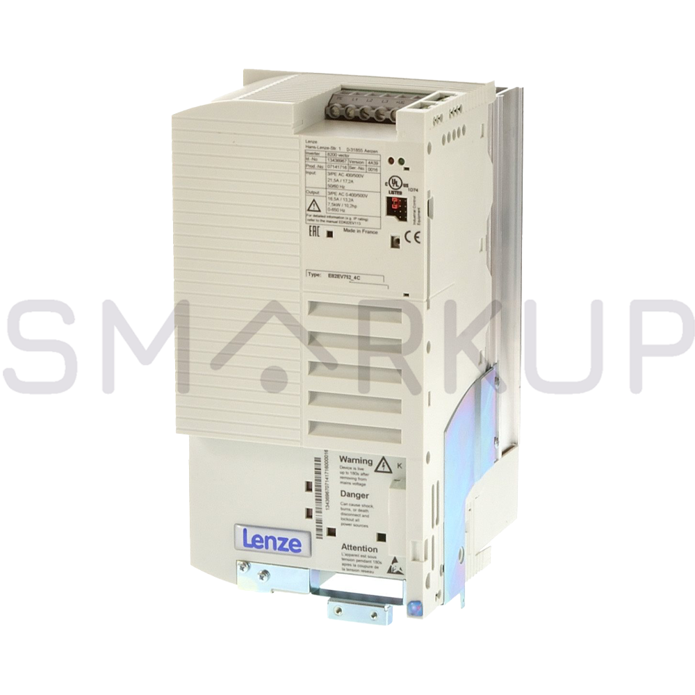 Used & Tested LENZE E82EV113＿4C Vector Frequency Inverter