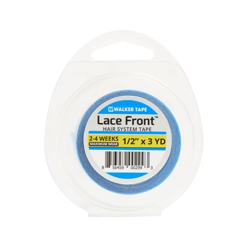 Walker Lace Front Support Tape (Blue Liner), Double Side Roll Tape