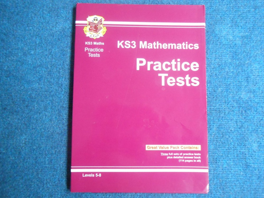 CGP KS3 Mathematics Practice Tests Levels 5-8