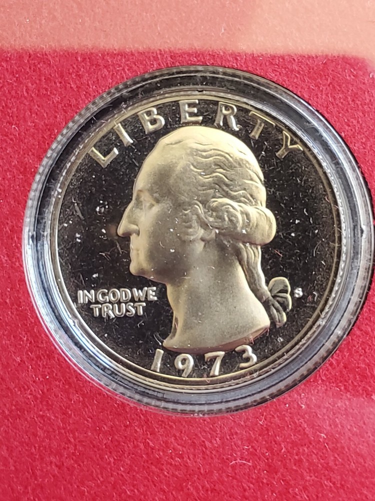 1973 s proof washington quarter