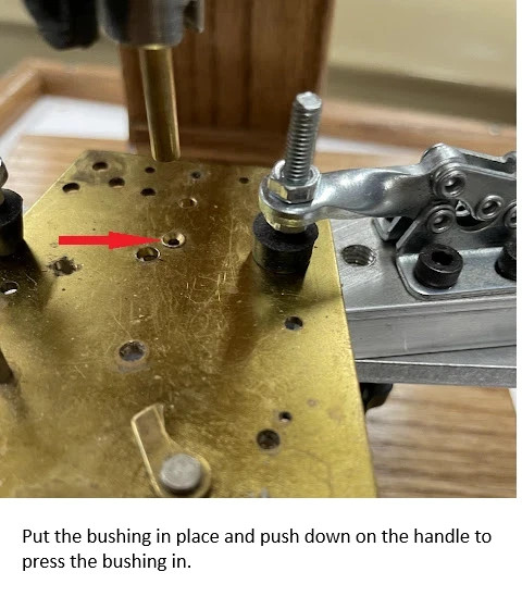 CLOCK BUSHING TOOL (ALUMINUM)
